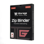 9-Pocket Zip Binder red - TCG-Storage
