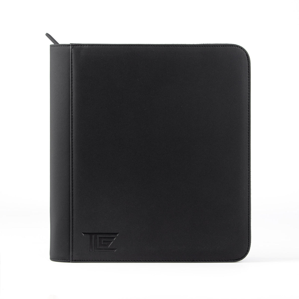 4-Pocket Toploader Zip Binder black - TCG-Storage